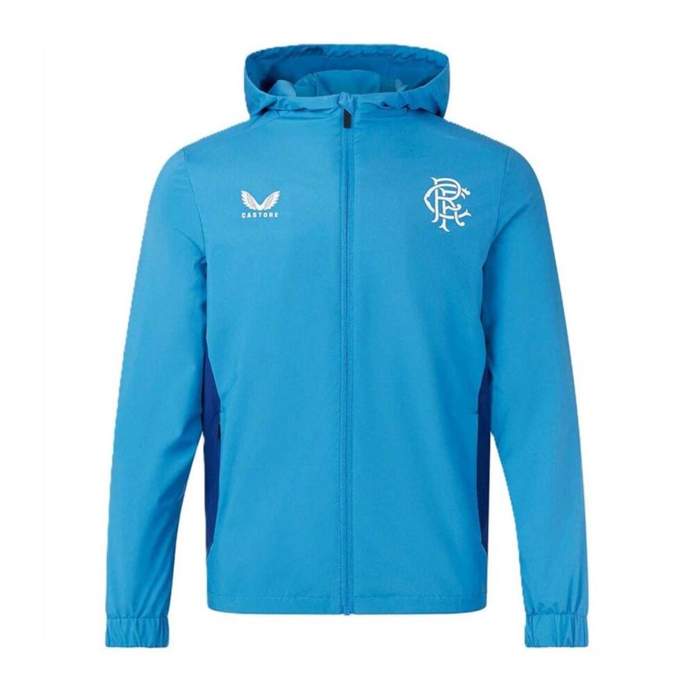 Castore Womens/Ladies Rangers FC Lightweight Training Jacket / Blue/Deep Blue